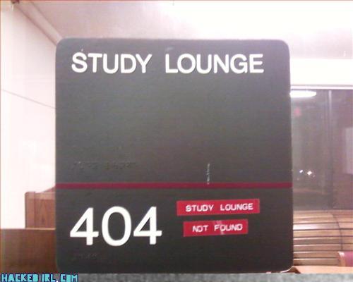 study room not found