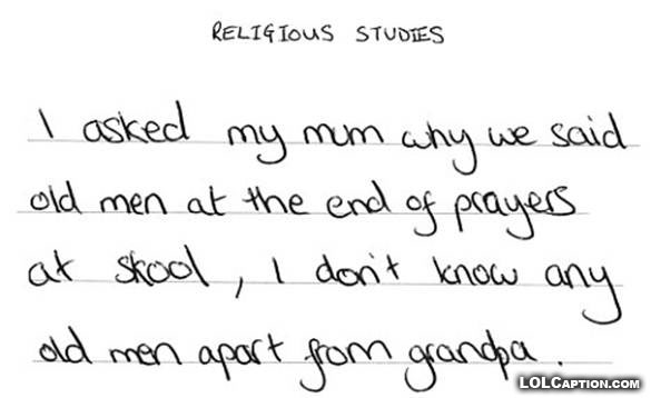 religious-studies-old-men-why-teachers-drink-funny-exam-answers-lolcaption