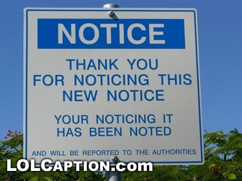 thank-you-for-not-noticing-this-sign-lolcaption