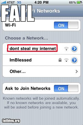 funny fail pics wifi access point iphone failure